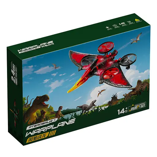 Літак на радіокеруванні SCHE L0713 Pterosaur Red - фото 5