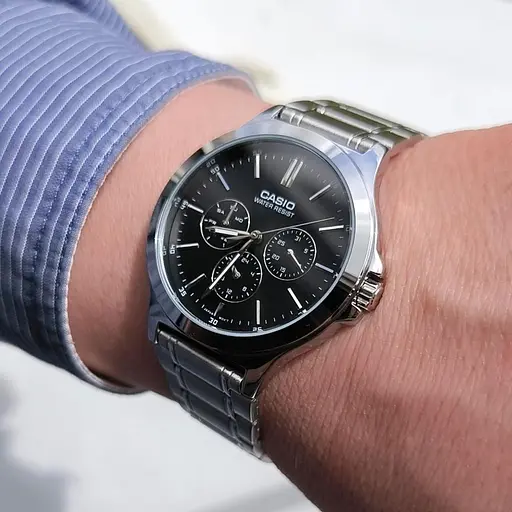 Часы наручные мужские Casio MTP-V300D-1AUDF (модуль №5420) - фото 3