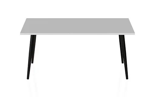 Стіл журнальний Монтана Ferrum-decor 45x100x50 Чорний метал ДСП Білий 16 мм (FRD-106717) - фото 5