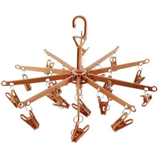 Вертушка з прищіпками 20 шт 50 см ПП-ВБ /20/