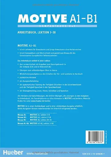 Motive A1-B1. Arbeitsbuch, Lektion 1-30 + MP3 - фото 2