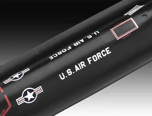 Сборная модель-копия Revell Самолет Lockheed SR-71 Blackbird 1:110 (RVL-03652) - фото 7