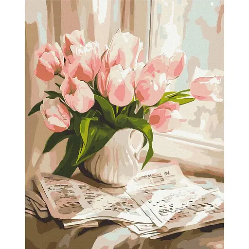 Картина за номерами Brushme Ранок у променях ніжності