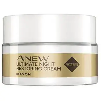 Нічний крем для обличчя Avon Anew з технологією Protinol 15 мл - фото 1