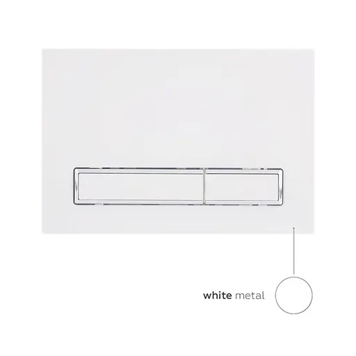 Набор Qtap инсталляция 3 в 1 Nest QT0133M425 с панелью смыва линейной QT0111M08V1384W + унитаз с сиденьем Crow QT05335170W, Белый - фото 8