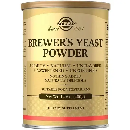 Натуральная добавка Solgar Brewer's Yeast Powder, 400 грамм