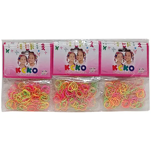 Силіконові резинки міні 0308-277, 12 штук