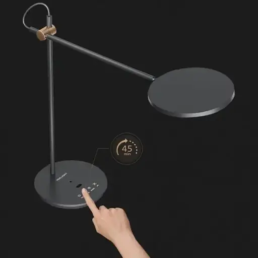 Лампа настольная Yeelight R&amp;W Desk lamp YLYTD-0026 черно-золотая - фото 7