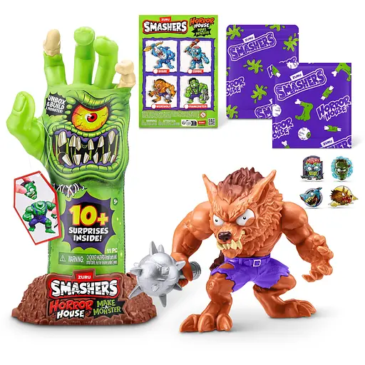 Игрушка Smashers Маленький Дом Ужасов Оборотень в наборе с аксессуарами (74139E) - фото 4