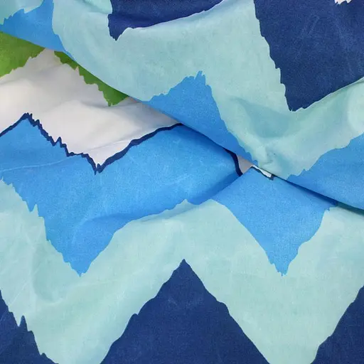 Наволочка 70х70 см микрофибра голубого цвета 326862 - фото 3