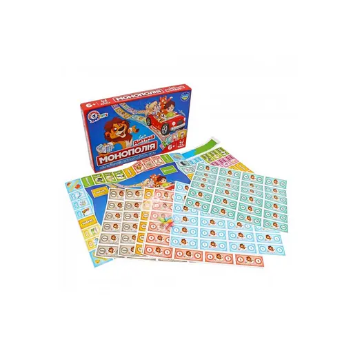 Настільна гра "Монополія" 0755TXK з ігровим комплектом грошей - фото 4