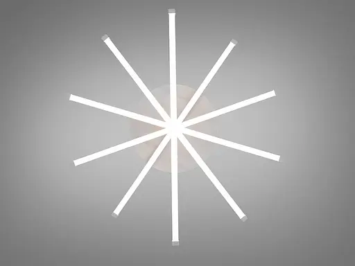 Стельова люстра Diasha біла LED 70W 5 модулів - фото 3