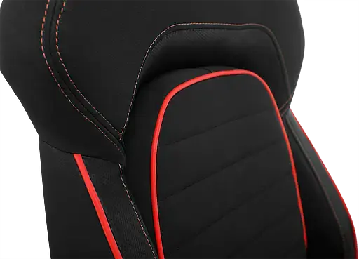 Геймерське крісло GT Racer чорне з червоним (X-2569 Black/Red) - фото 7