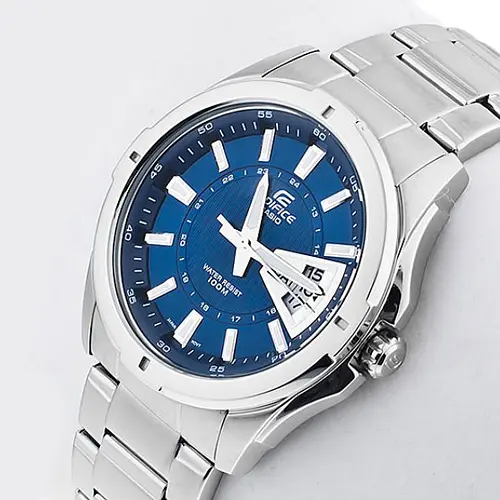 Часы мужские стальные кварцевые оригинальные Япония Casio Edifice EF-129D-2AVEF (модуль 5125) - фото 5