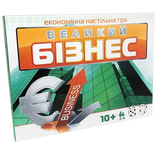 Игра Большая 30452 Стратег, Большой Бизнес, в коробке 38-29-4 см