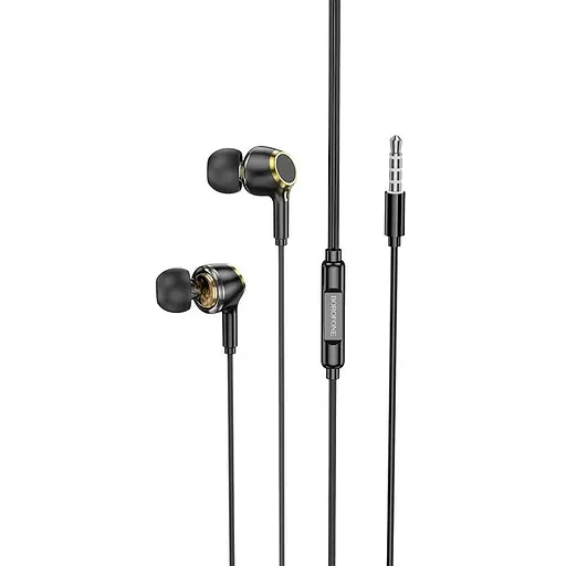Наушники Borofone Miller universal earphones with microphone BM90 - фото 2