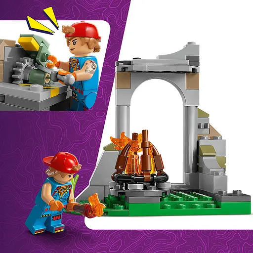 Конструктор LEGO Fortnite Лагерь Peely и Sparkplug 250 деталей (77075) - фото 18