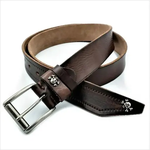 Ремінь шкіряний Weatro чоловічий 110-130х4 см acs0017348 - фото 1