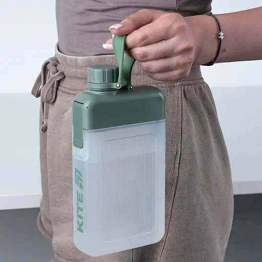 Бутылка для воды Kite 450 мл зеленая (K25-1239-3) - фото 6