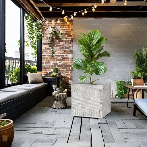 Кашпо Engard Оттава 28х28x28 см (GA67-1) - фото 4