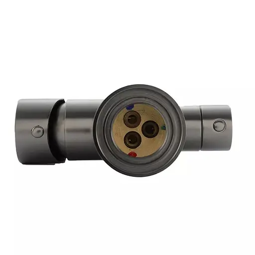 Змішувач для кухні під фільтр з гнучким виливом Frap F4397-9 Графітовий хром - фото 4