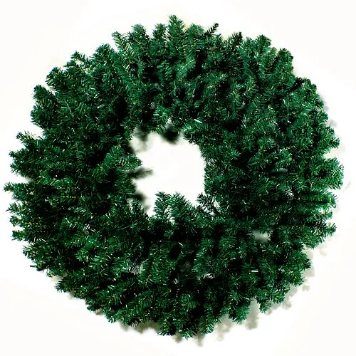 Венок из искуственной хвои - фото 1
