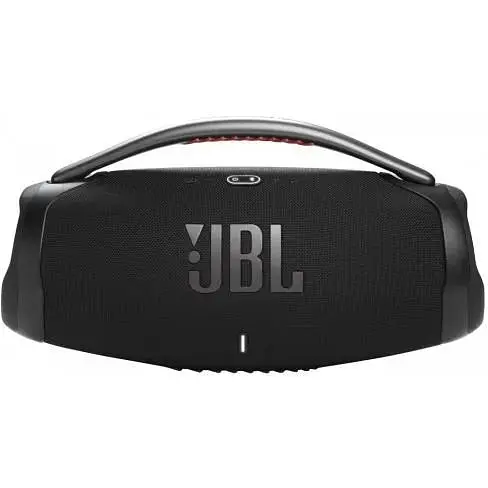 Колонка портативная 2.1 JBL Boombox 3, Black, 2x50 Вт + 80 Вт, Bluetooth, поликарбонат/металл, управление сверху - фото 1