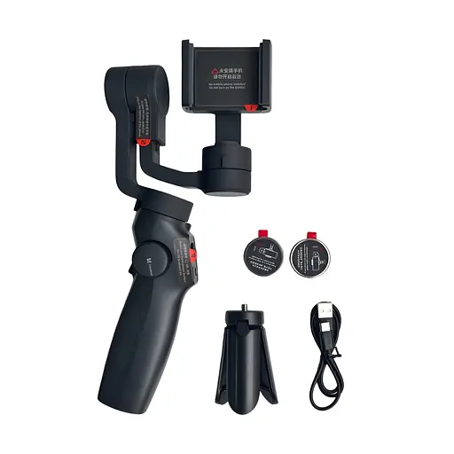 Стедикам Funsnap Capture 2s Combo - стабилизатор для смартфонов и видеосъёмки / 3-осевой / аккумулятор 2 х 2200 мАч / до 12 часов работы - фото 7