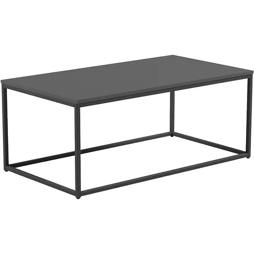Стіл журнальний лофт Orange-Line ОП-192 600х1100х450 мм Чорний/Сірий графіт
