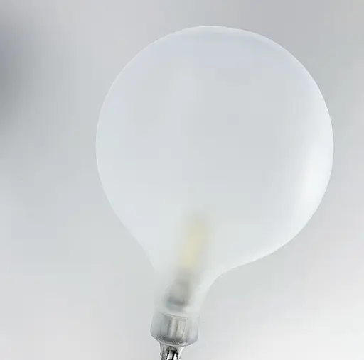 Флористичний настінний світильник у корпусі білого кольору Line F Колір плафона овий - фото 6