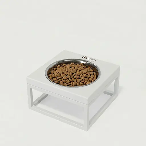 Hollky Base Solo S — миска на підставці для котів і маленьких собак (1 × 0,45 л)