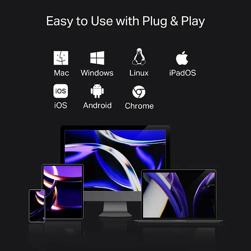 USB-Хаб TP-Link USB Type-C 9-в-1 (UH9120C) - фото 6