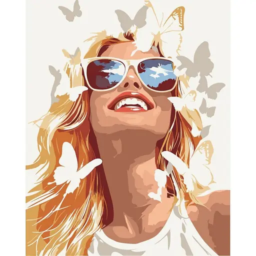 Картина за номерами "Посмішка" 10151-AC 40x50 см