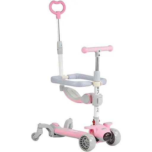 Дитячий самокат 5 в 1 Skyper J-08328 червоний
