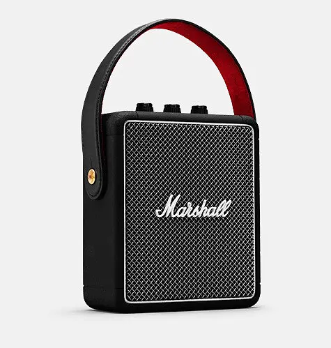 Бездротова колонка Bluetooth Marshall Stockwell II блютуз динамік USB-C IPX4 15 Вт Чорний - фото 1