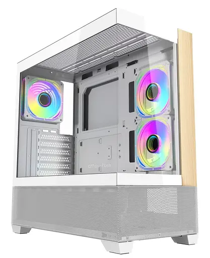 Корпус Darkflash DS900W AIR без БЖ White (DS900W AIR WHITE) - фото 1