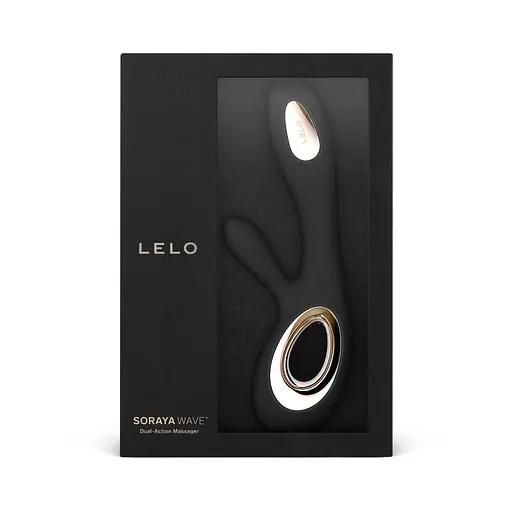 Вібратор-кролик Lelo Soraya Wave 21.8 см чорний - фото 2
