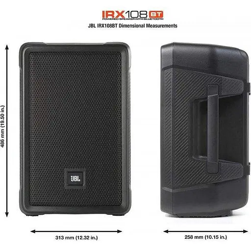 Акустическая система JBL IRX108BT - фото 6
