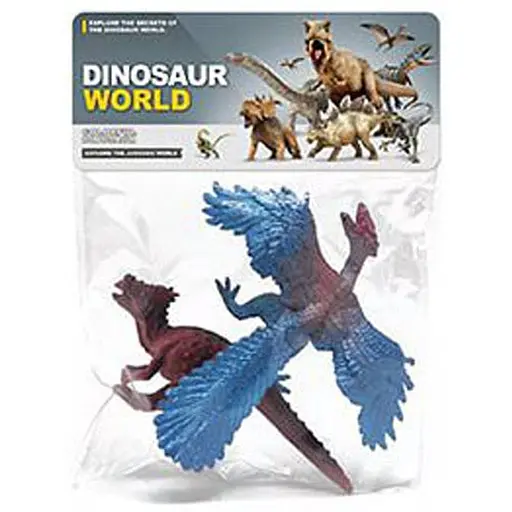 Игровой набор фигурок Динозавры Bambi KL-135-4 2 шт в пакете - фото 1