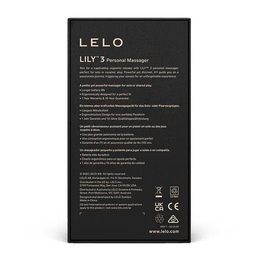 Вібратор для клітора Lelo Lily 3 7.4 см м'ятний - фото 6