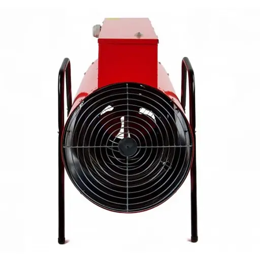 Електрична теплова гармата Vulkan 12 кВт, площа обігріву 120 кв.м., червоний, підлоговий, 380 В (12000 ТП) - фото 1