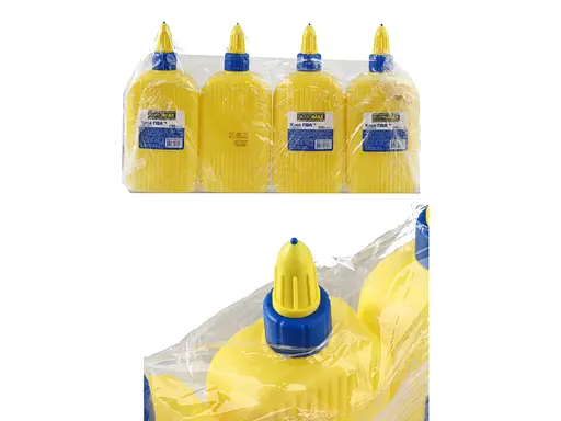 Клей ПВА, BM.4833, 200 мл, 4 шт. в упаковці