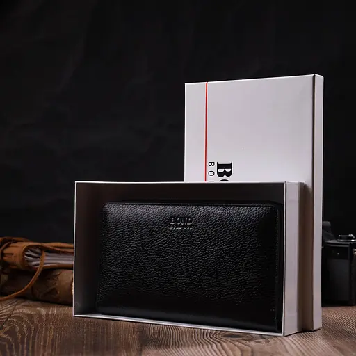 Кожаная мужская сумка Bond 21х11,5х2 см sum0023565 - фото 7