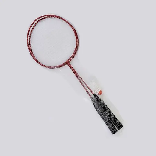 Дитячий набір для гри в бадмінтон Бадмінтон в сітці Червоний/Чорний - фото 2