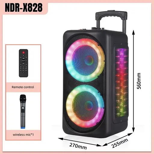 Портативная Bluetooth колонка speaker NDR-X828 - фото 2