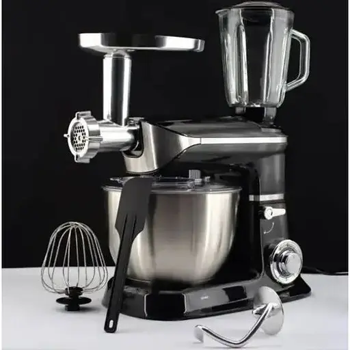 Кухонная машина комбайн Zepline ZP-072, 6 режимов 3200Вт Черный/Серый - фото 7