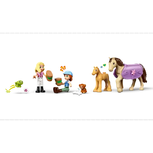 Конструктор LEGO Friends Прицеп для коня и жеребенка 279 (42695) - фото 5