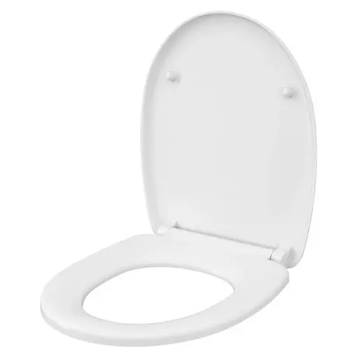 Сидение для унитаза Cersanit Cersania K98-0282 Soft Close из дюропласта антибактериальное - фото 2