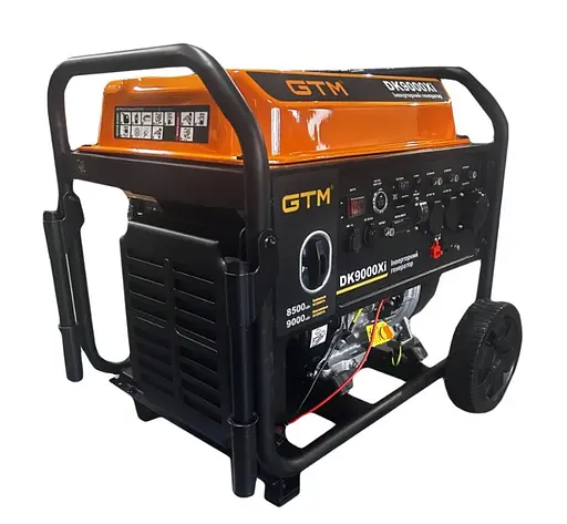 Генератор інверторний GTM 8,5/9,0 кВт, однофазний, ручний/едектро запуск (DK9000Xi) - фото 1