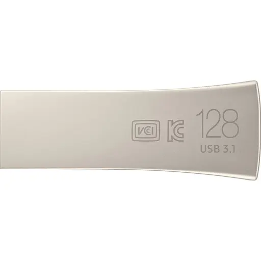 USB флеш-накопичувач Samsung Bar Plus 128GB USB-A 3.1 Champagne Silver (MUF-128BE3/APC) [136852] - фото 2